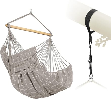 Comfortabele Hangstoel voor Buiten - Weerbestendig & Met Ophangset