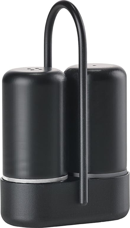 Zone Denmark Singles Peper en zoutstel 6,5 x 3,3 x 8,9 cm Black