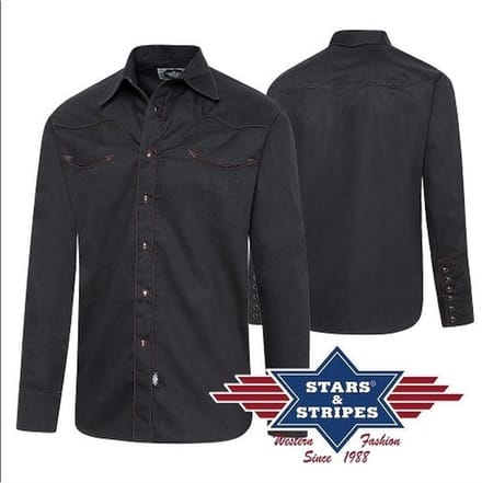 Stars & Stripes - Western Shirt - Jack black - Maat M