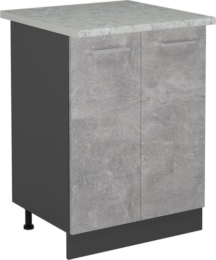 Vicco R-Line Keukenonderkast – 60 cm WB Marmer Beton