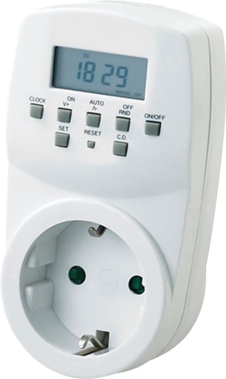 Tijdschakelaar - Digitale Schakelklok - 3500W - Wit | Nederland