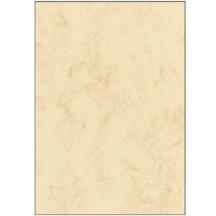 Sigel DP372 Motiefpapier Marmor DIN A4 90 g/m² Beige 100 vellen
