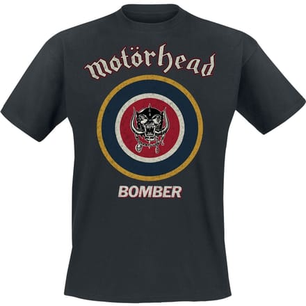 Motörhead T-shirt - Bomber Target - S tot 5XL - voor Mannen - zwart