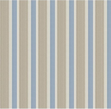 Papier streep creme/blauw 1215-5