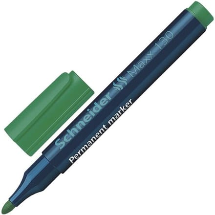 Schneider permanent marker - Maxx 130 - ronde punt - groen - lijnbreedte 1-3 mm - S-113004