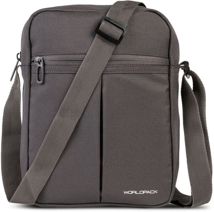 Worldpack Mini tas Schoudertas 17 cm - Dames - zement