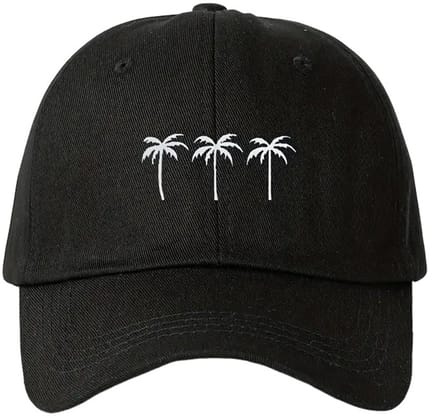 Pet - PALM TREE Zwart | Baseball Cap | Polyester | 56-59 cm | Fashion Favorite