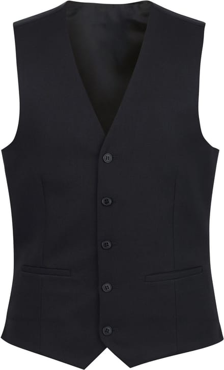 Brook Taverner Mercury Mens Waistcoat BT1295 - Black - M
