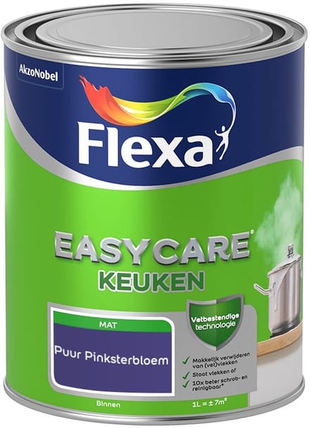 Flexa - Easycare Keuken - Puur Pinksterbloem - Mengverf - 1 L