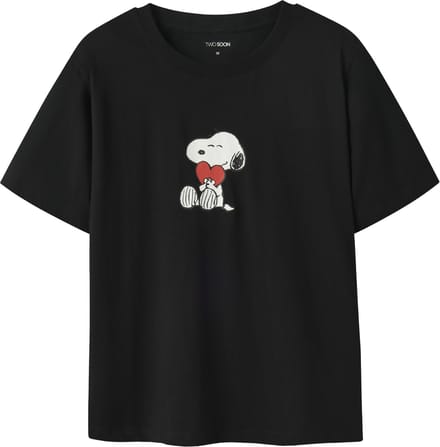 NAME IT - TAFTOLLA SNOOPY REG SS TOP NOOS SKY - Dames - T-shirts