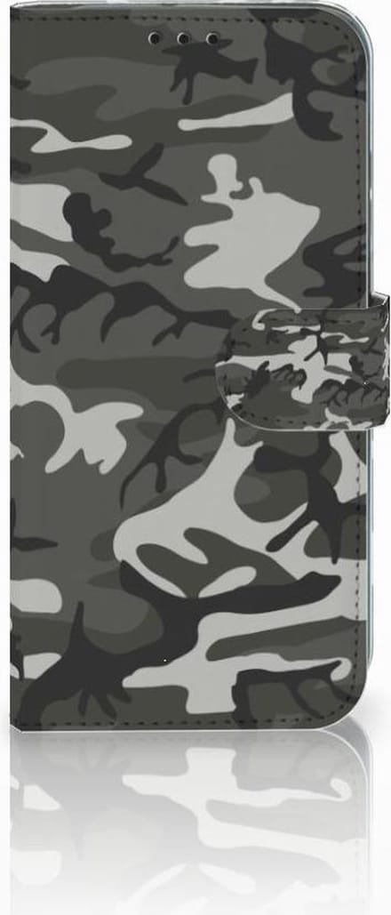 Boekhoesje voor Honor 10 Lite Telefoon Hoesje Army Light
