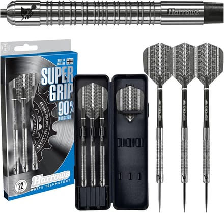 Dartpijlen Set - Steel Darts - Precisie Werpen - 90% Tungsten - 30 gram - Zilver