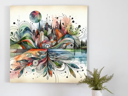 Kunstprint | Wanddecoratie | Forex | 60 × 60 cm