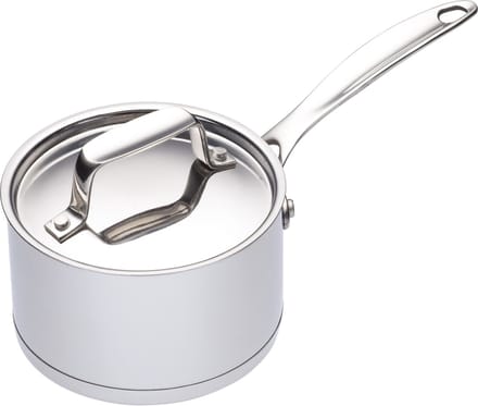 KitchenCraft MasterClass Mini Steelpan - Geschikt voor Inductie 250 Milliliter Roestvrij Staal