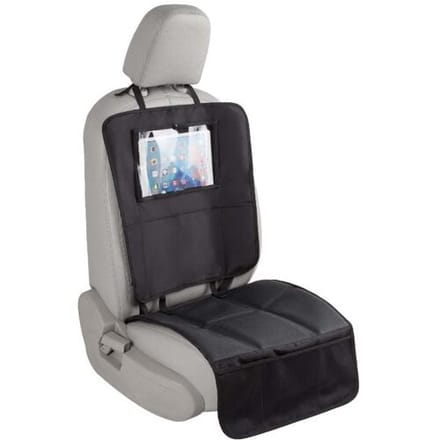 Titanium Baby Titaniumbaby auto organizer 3-in-1 met kickmat Black unisex