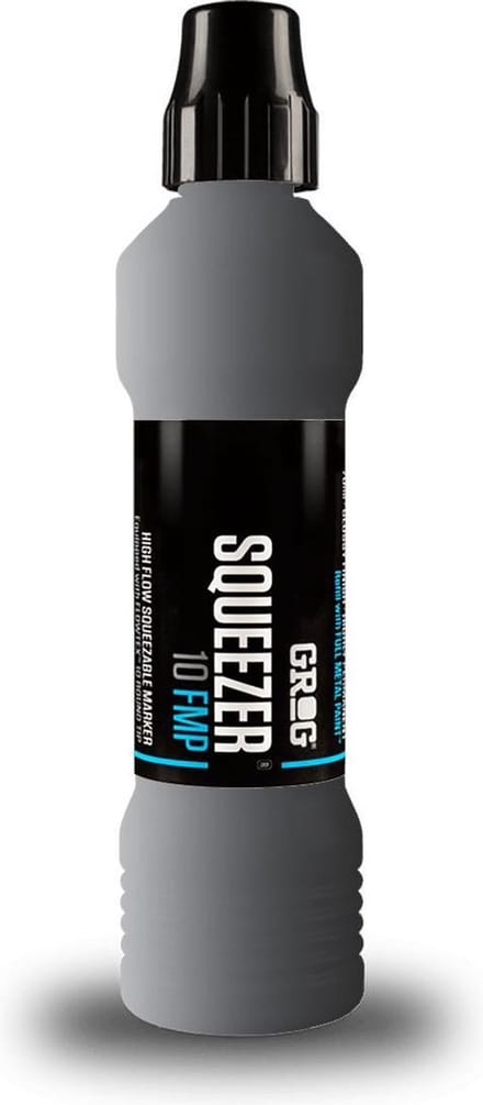 Verfstift Grog Squeezer FMP 10 mm - Burning Chrome - Zilver - Permanente Stift