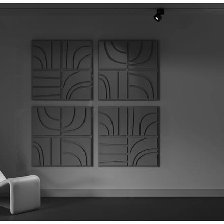 Maytoni Yin LED spot Unity systeem, Triac, 930, zwart