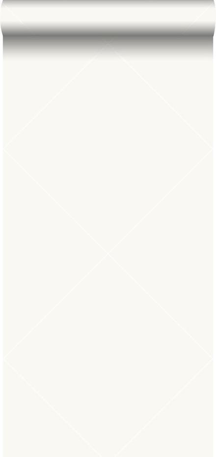 Origin Wallcoverings behang grafische lijnen glanzend wit - 347746 - 0,53 x 10,05 m