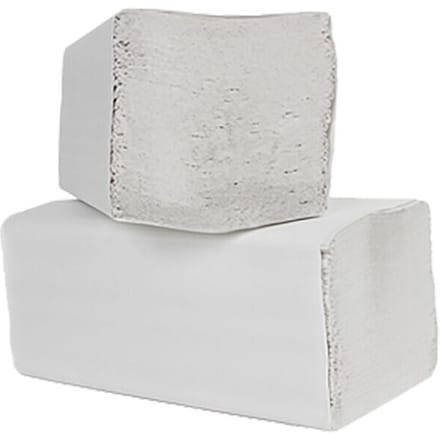 Handdoek Cleaninq H3 z-vouw 2-laags 225x220mm 20x200 vel wit