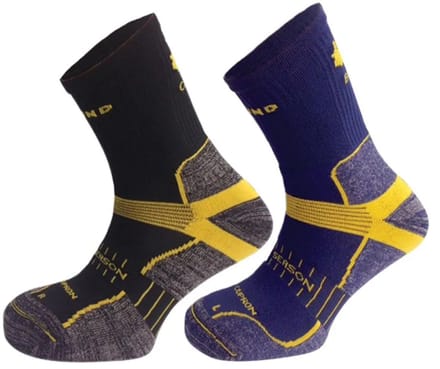 Mund Socks Pilgrim Sokken 2 Paren Zwart EU 34-37 Man