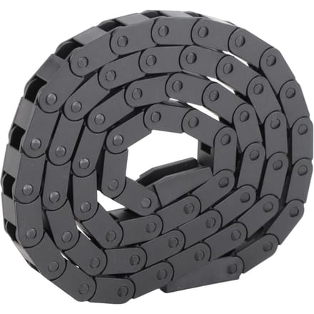 7 X 7mm Zwarte Brugtype Nylon Energie Sleepketting voor 3D-printer CNC Machinegereedschap gray