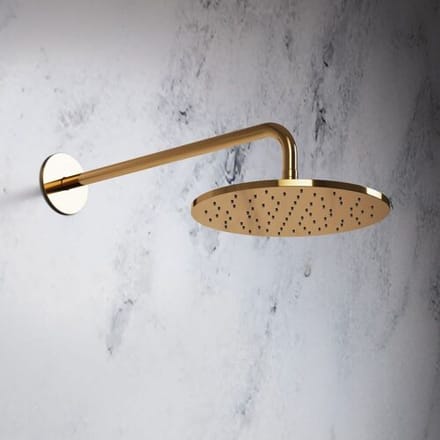 Steinberg Series 100 shower arm projection 45 cm with reinforced wall bracket 100.7910 RG