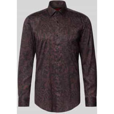 Slim fit zakelijk overhemd van Lyocell Model 'KENNO'