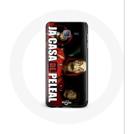 Case voor Samsung Galaxy j3 2016 La casa de papel Het masker van Dali