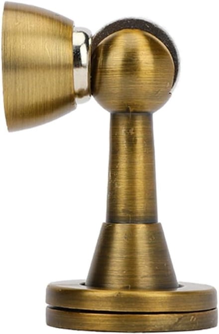 Magnetische Deurstopper - Deuropvanger Houder - Deur Open Houden - Verborgen Schroefgat - 2 Stuks - Brons