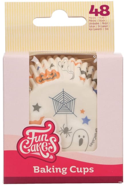 FunCakes Baking Cups - Halloween - 48 Stuks - Cupcake Vormpjes Papier