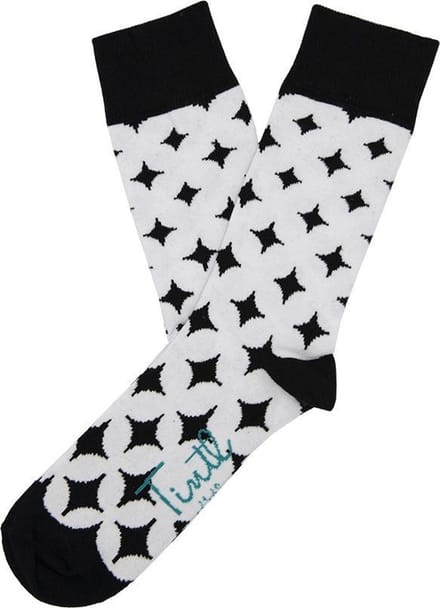 Tintl socks unisex sokken | Black & white - Oslo (maat 41-46)
