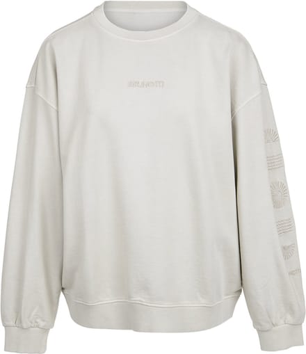 Brunotti - Esseries - Sweater Feather Grey - Dames - 100% Katoen - S