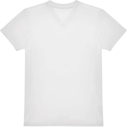 T-shirt met V-hals B&C 150