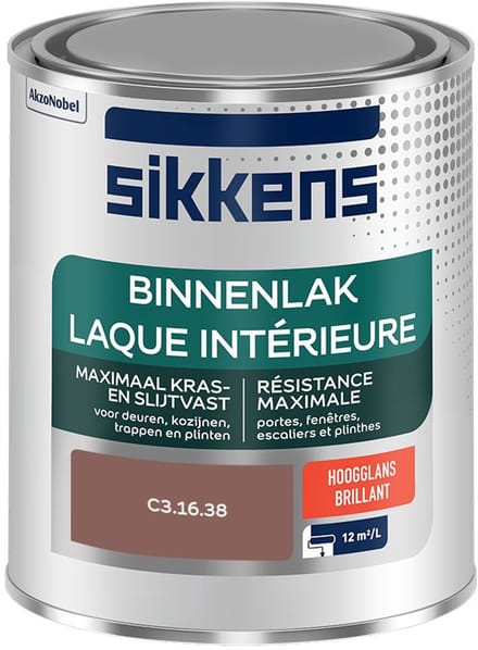 Sikkens - Binnenlak Hoogglans - C3.16.38 - Mengverf - 750 Ml