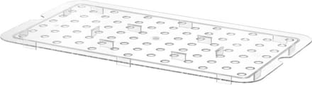 HENDI Geperforeerde roosters – GN 1/1 – Polycarbonaat – Transparant – 467x263 mm