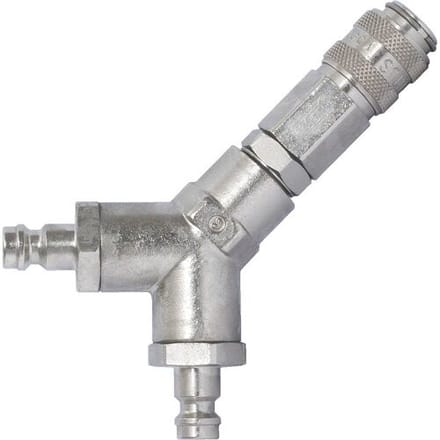 Y-adapter voor apparaatontluchting, nr.K   KS Tools 160.0768