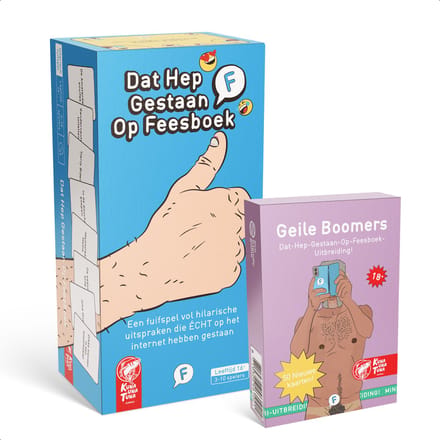 Dat Hep Gestaan Op Feesboek + Geile Boomers - COMBIDEAL