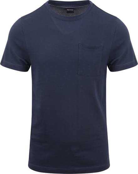 Suitable Cooper T-shirt Donkerblauw - Maat L - Heren