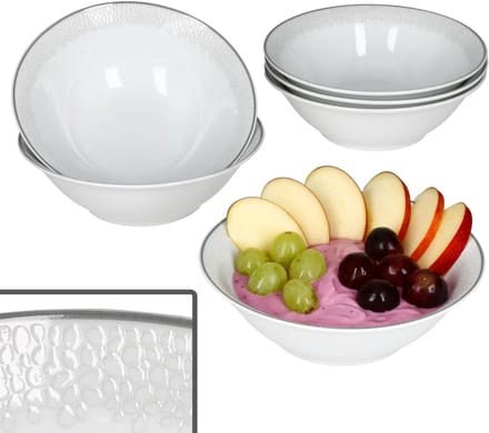 Set van 6 VENEZIA dessertkommen - 414011