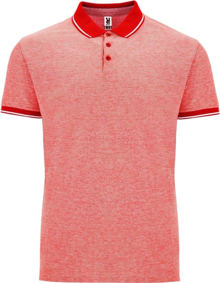 Roly - Bowie Polo - Heather Red 245 maat XL