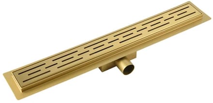 AquaVik Douchegoot Drenaj 80 x 7 cm Stockholm Goud