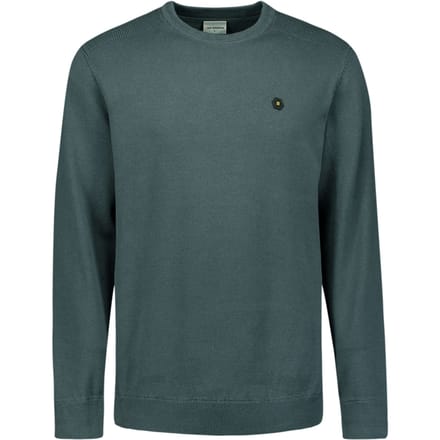 No Excess Pullover Crewneck Solid Knit Dark Steel Größe: M | Pullover Outlet | Herren