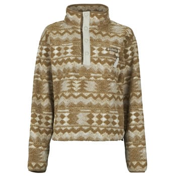 Fleece Jack Columbia HELVETIA II PRINTED CROPPED HALF SNAP FLEECE
