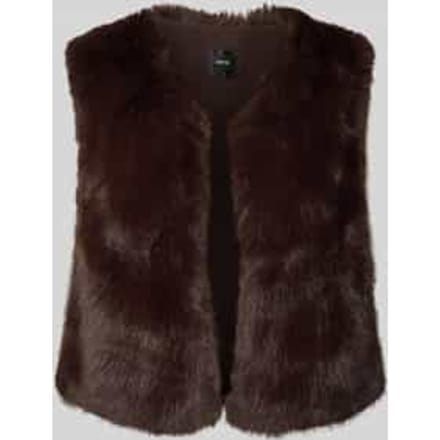 Gilet van imitatiebont