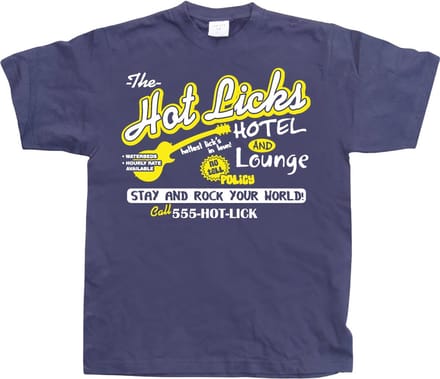 Hybris Hot Licks Hotel And Lounge T-shirt SH-1-11012-LFH2-2