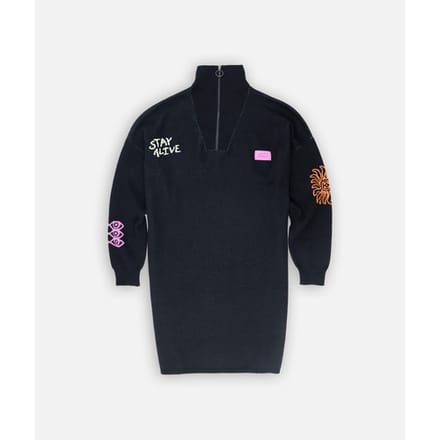 Jurk Oxbow Coltrui jurk met halve rits SOUANE