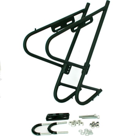 Bagagedrager lowrider Massload CI-879F - mat zilver