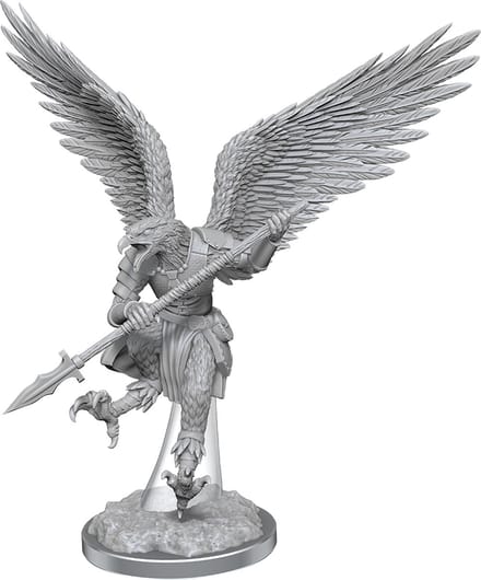 D&D Nolzur's Marvelous Miniatures Aarakocra Fighters