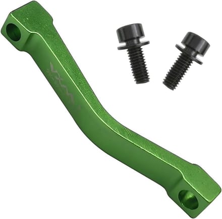Fiets Schijfrem Adapter 180 mm met Bevestigingsbouten – Groen