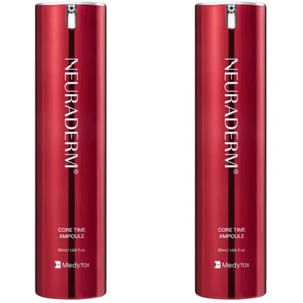 Ampoule Core Time Neuraderm Grande Taille 50ml Pack Duo Sérum Lifting Anti-Âge et Raffermissant brown